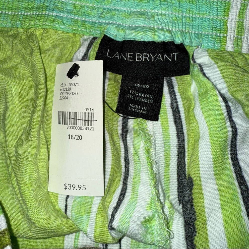 Lane Bryant Patterned Shorts - NWT - Women's Size 18/20 - Picture 2 of 8